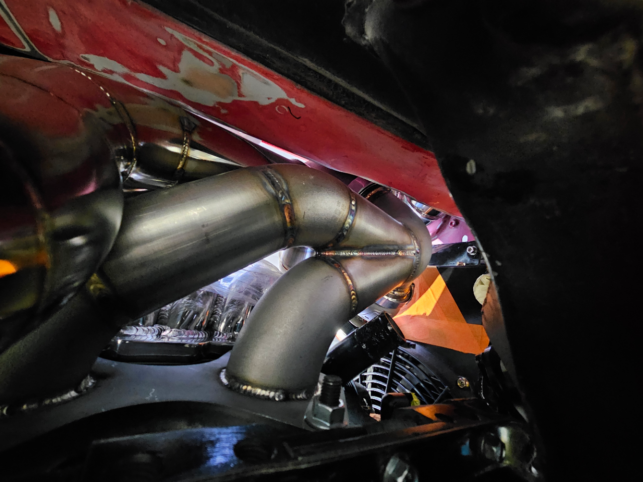 2-1 merge collector, 13b turbo, turbo manifold RX2
