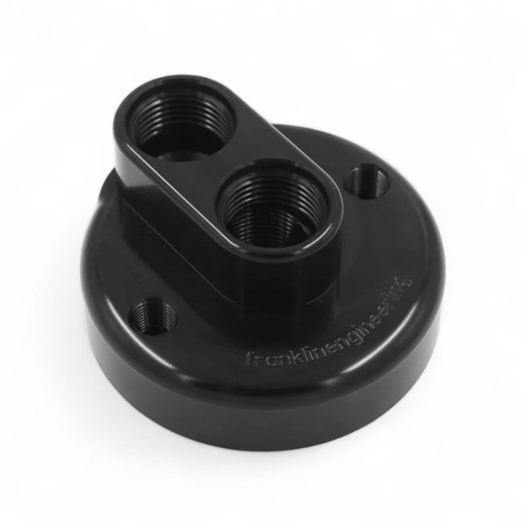 Oil Filter Relocation Block Fitting