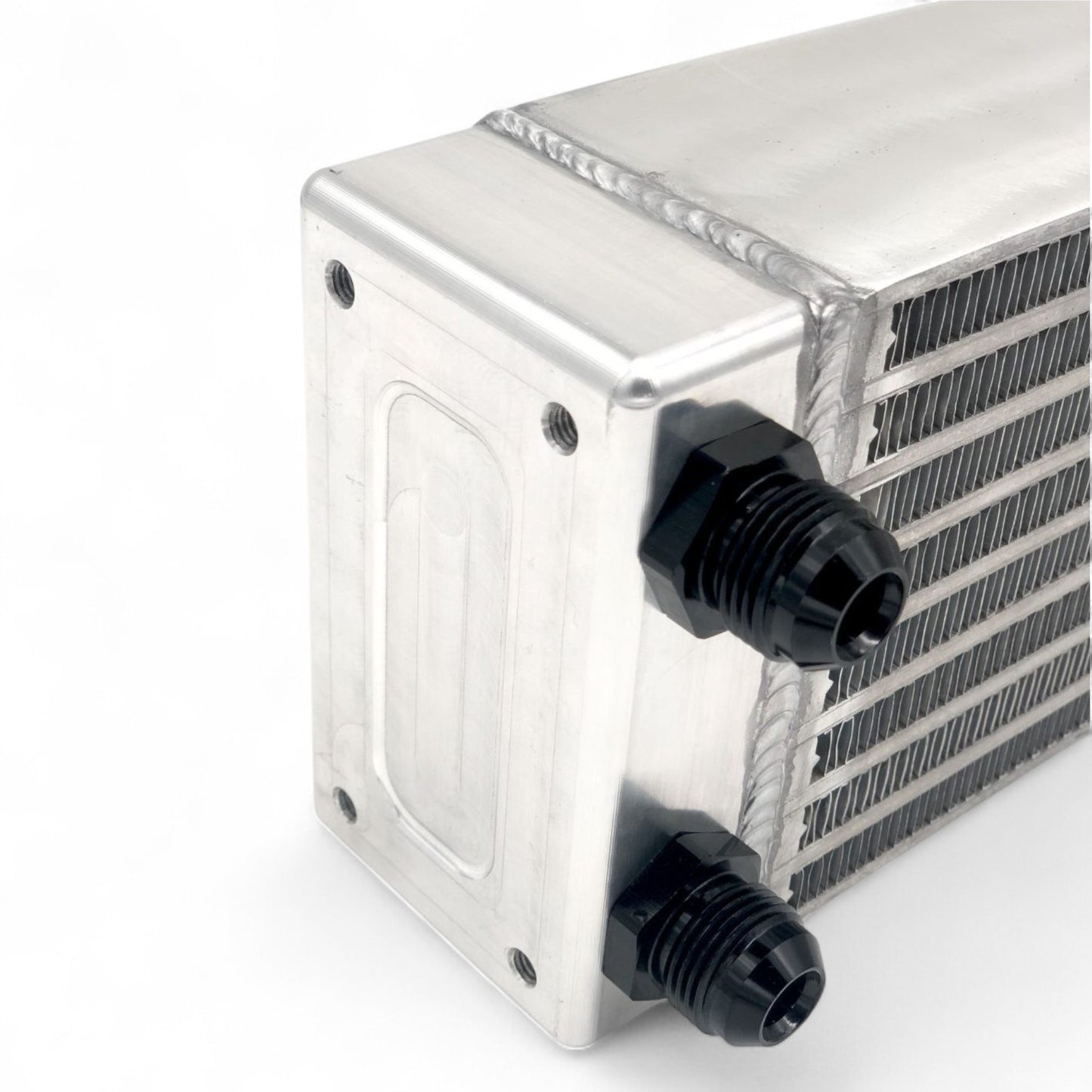 Rotary Hi Capacity 8 Row Oil Cooler with Billet Tanks
