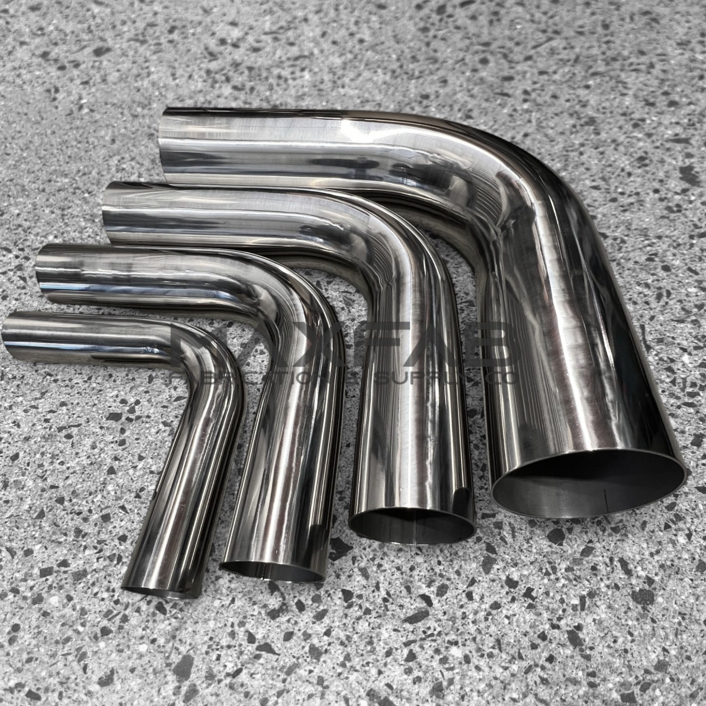Long Tail Stainless Steel Bends - 90's & 45's
