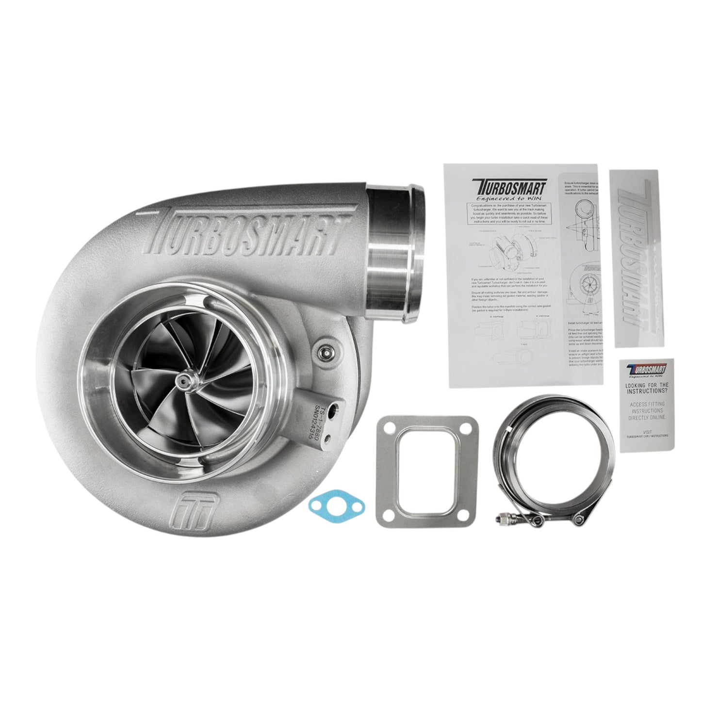 TS-1 Performance Turbocharger 7880 T4 1.24AR Externally Wastegated