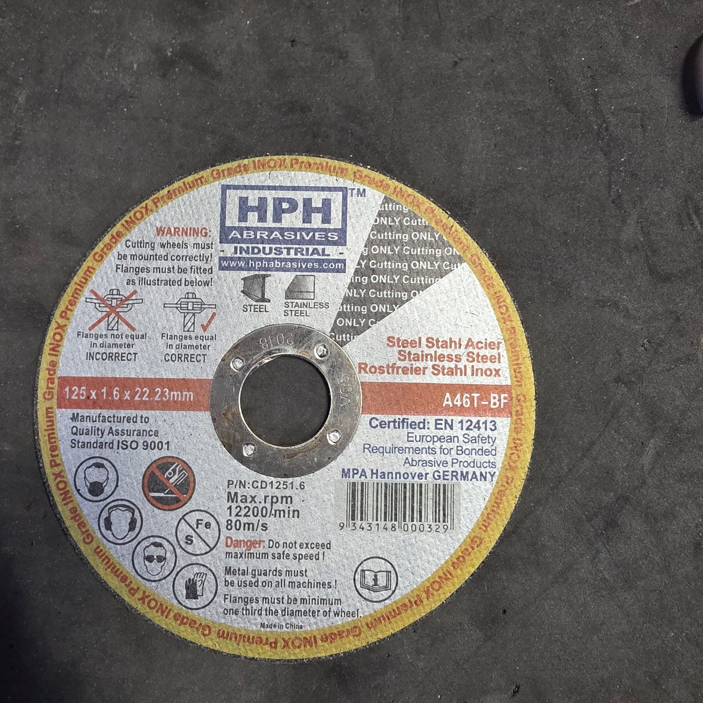 125mm (5") Cutting Disc's