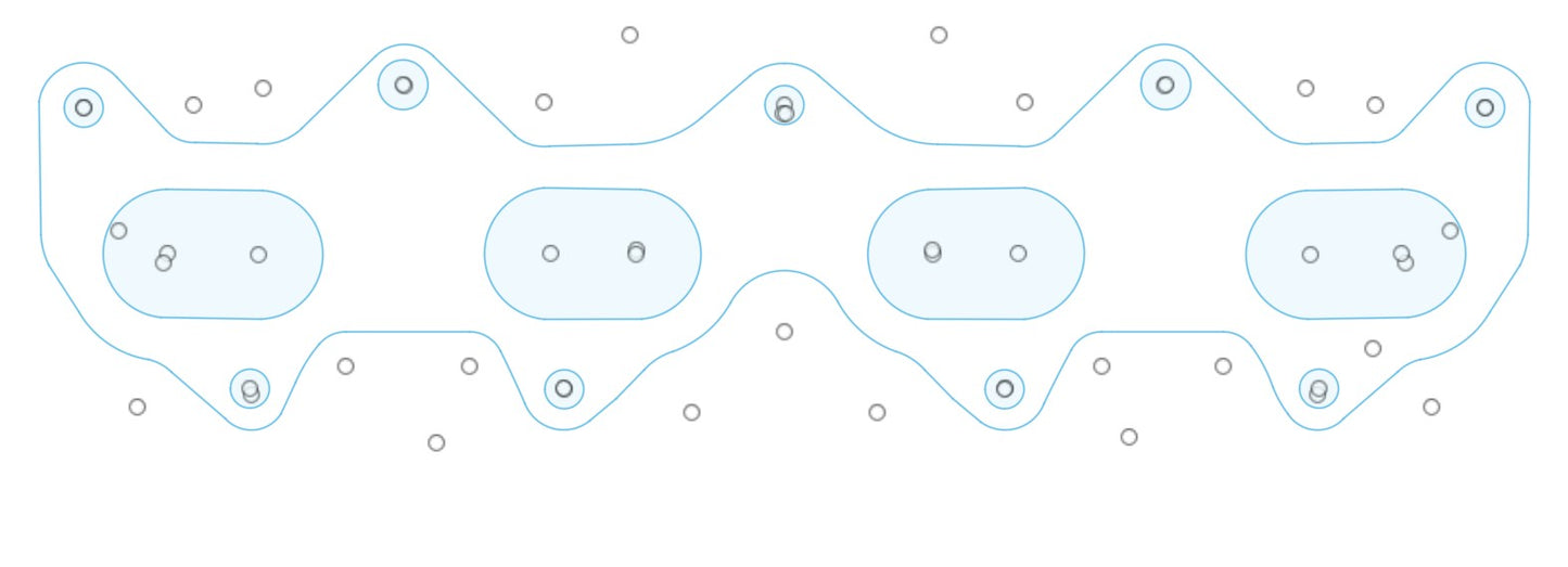 toyota smallport 4age intake flange
16v smallport
