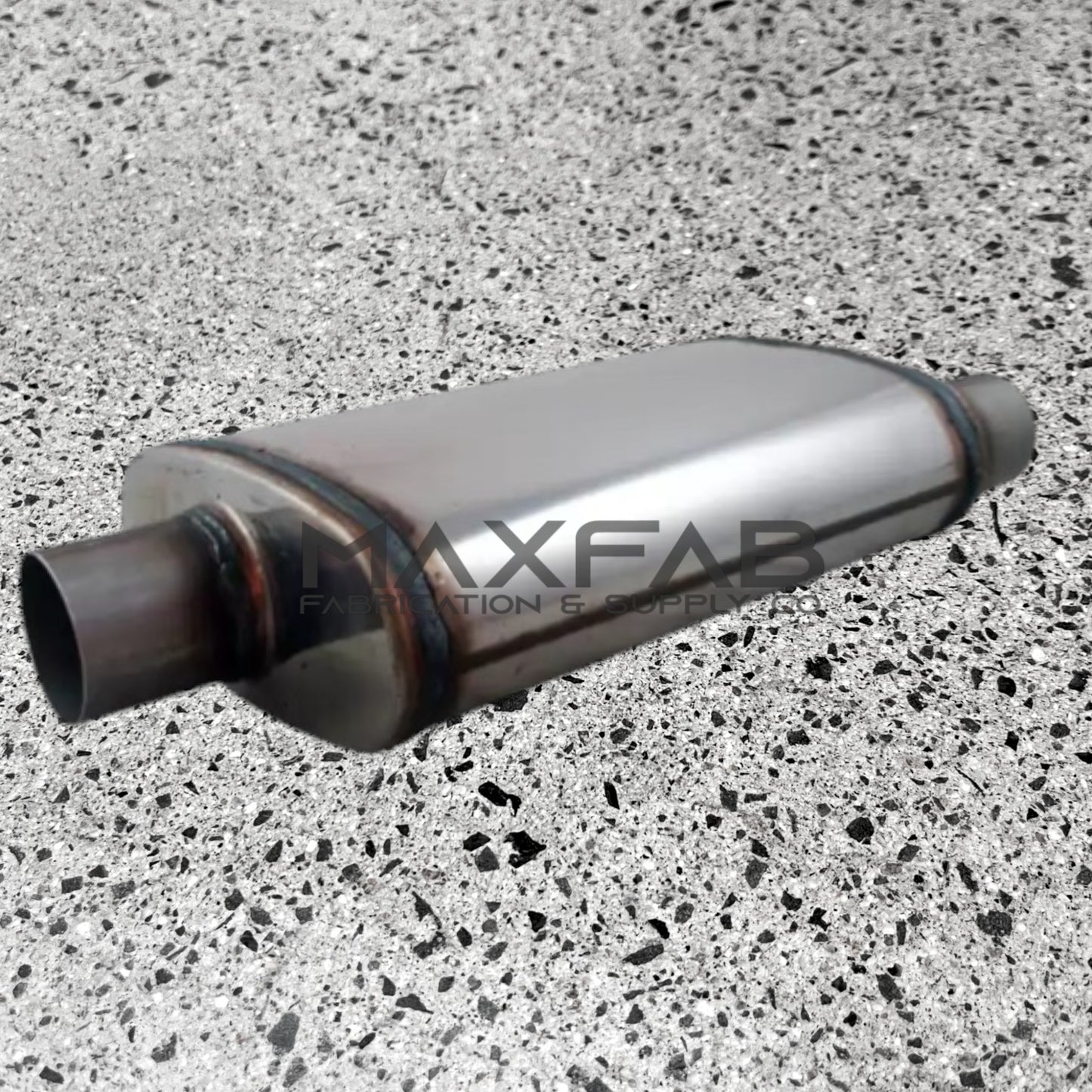 Oval Muffler