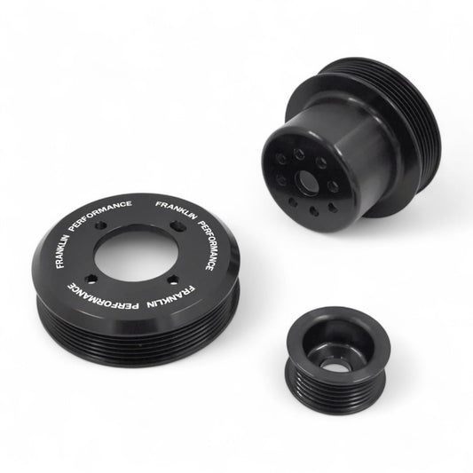 Multi-V Pulley Set for Mazda Rotary Engines