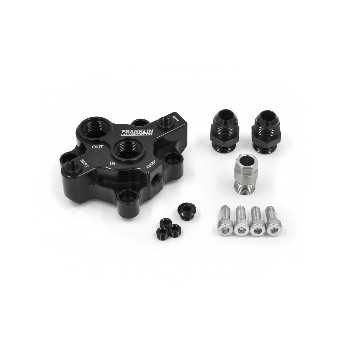 Oil Filter Relocation & Cooling Kit ‚ Nissan RB Bolt-On Version with Aeroflow Oil Cooler