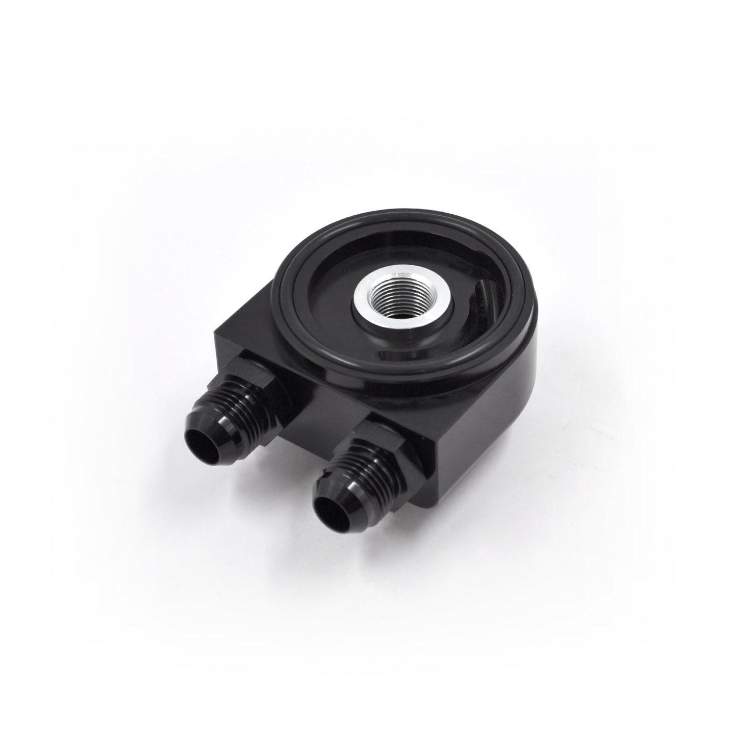 Oil Filter Relocation & Cooling Kit Low Profile Block Adaptor Version with Aeroflow Oil Cooler