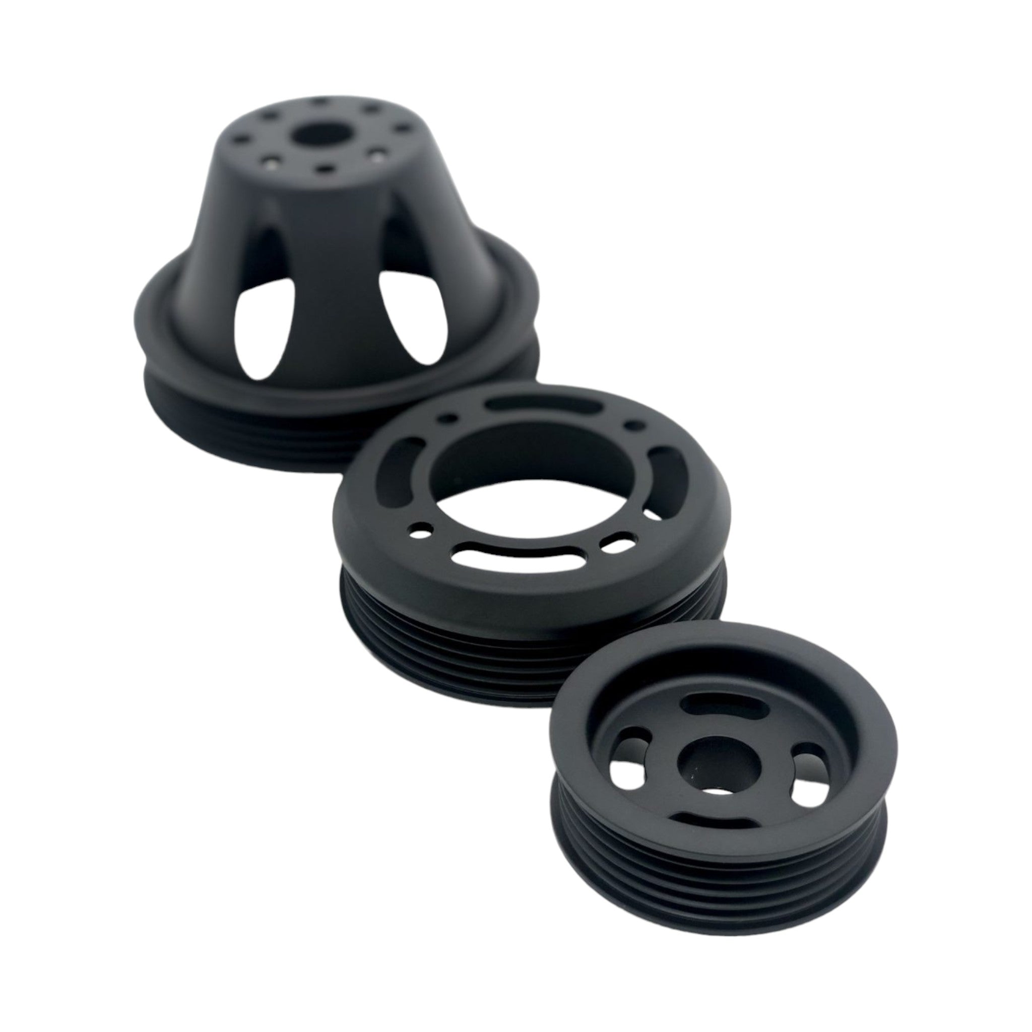 Multi Rib Pulleys Mazda Rotary Underdriven Multi Rib Pulley Kit – Maxfab - Fabrication ...