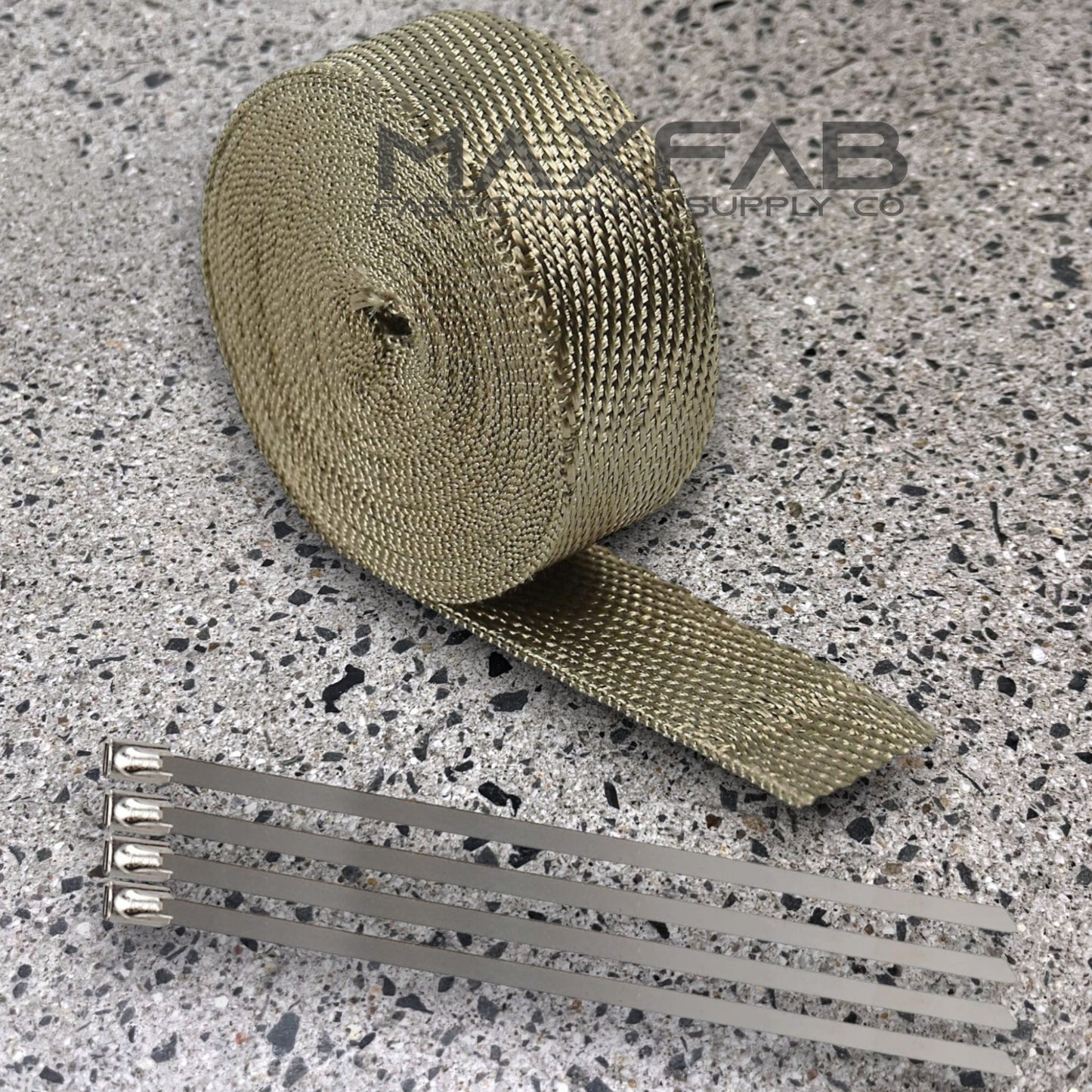 Exhaust Heat Wrap - Titanium Lava