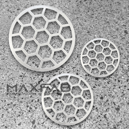 Snorkel End Caps - Honeycomb