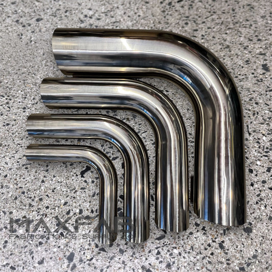 Long Tail Stainless Steel Bends - 90's & 45's