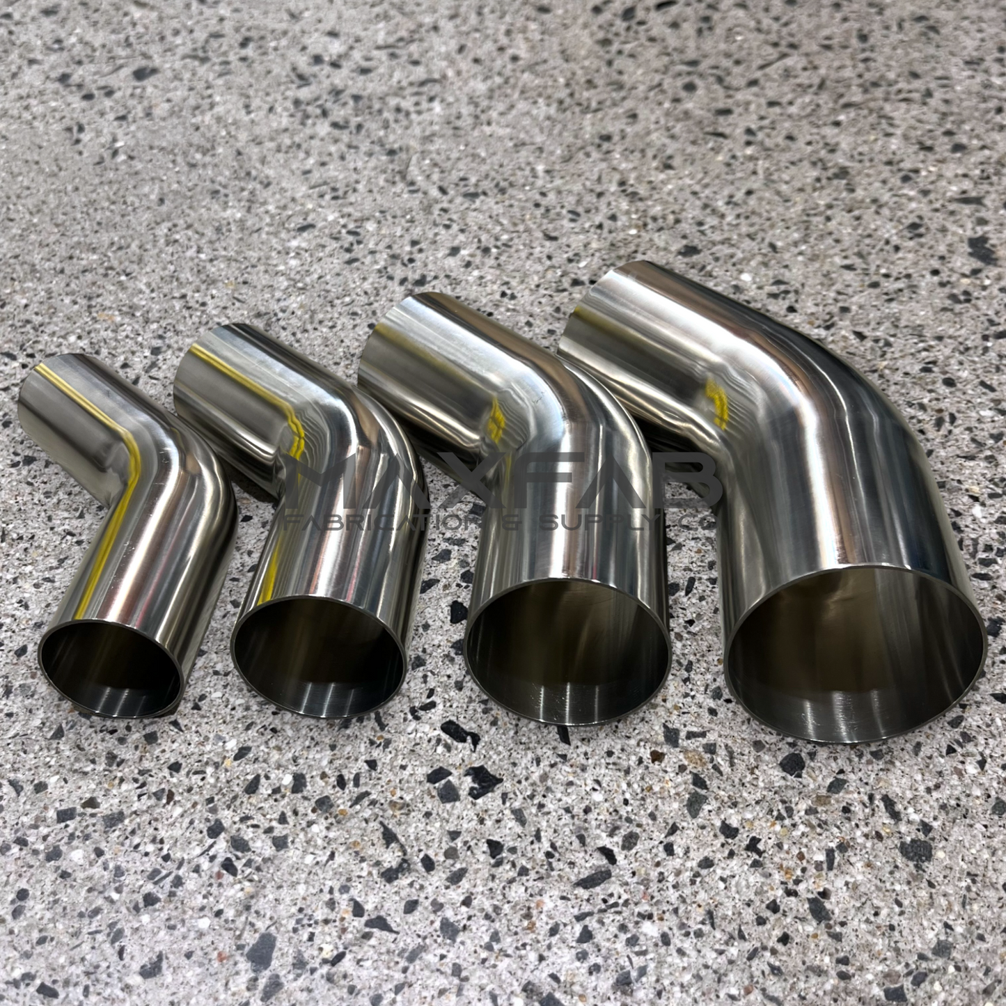 Long Tail Stainless Steel Bends - 90's & 45's