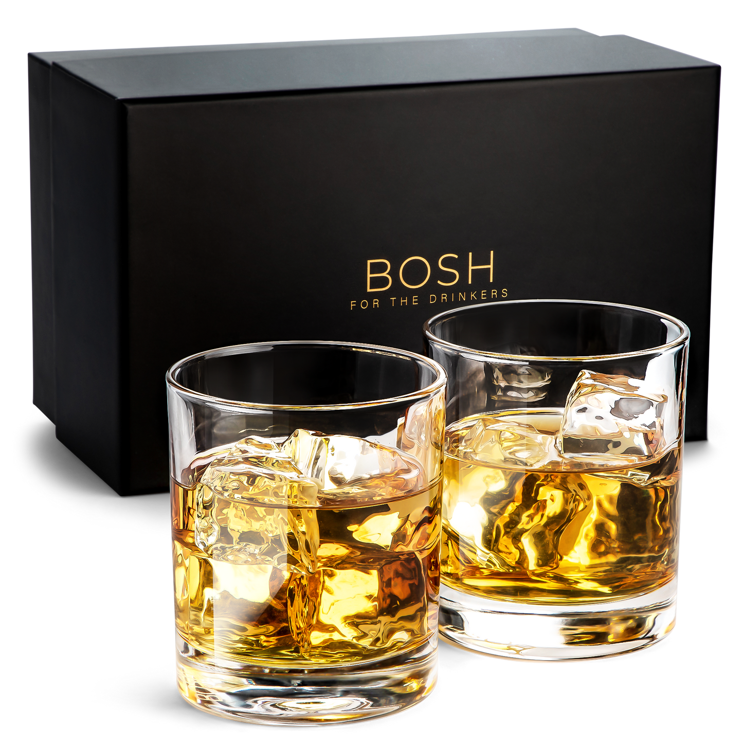 Lead-Free Crystal Whiskey Glasses