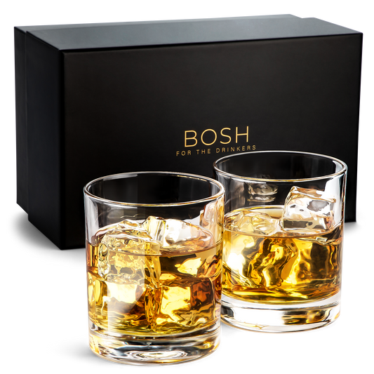 Lead-Free Crystal Whiskey Glasses