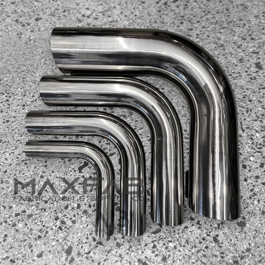 Long Tail Stainless Steel Bends - 90's & 45's