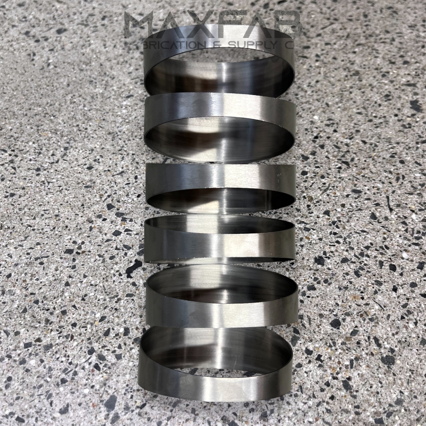 Titanium Pie Cuts