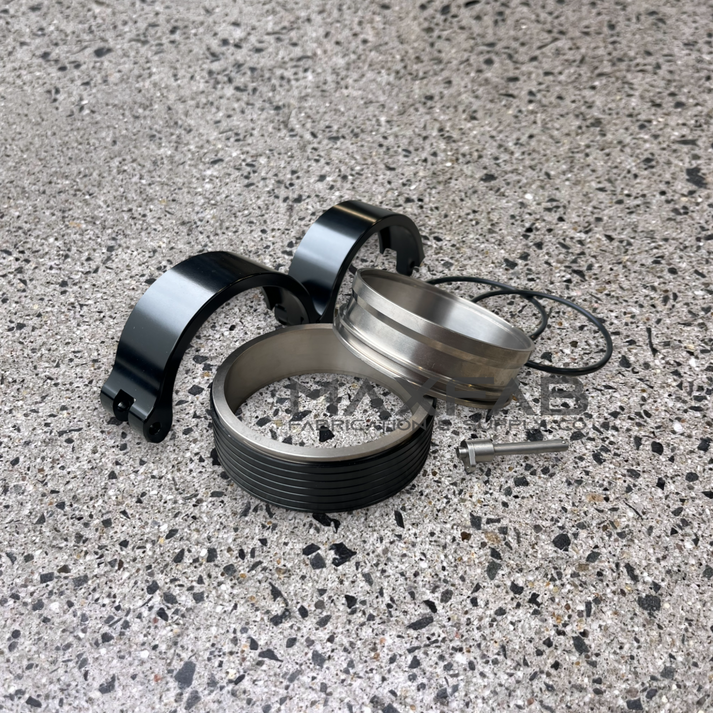 Titanium Wiggins Clamps Maxfab Fabrication & Supply Co.