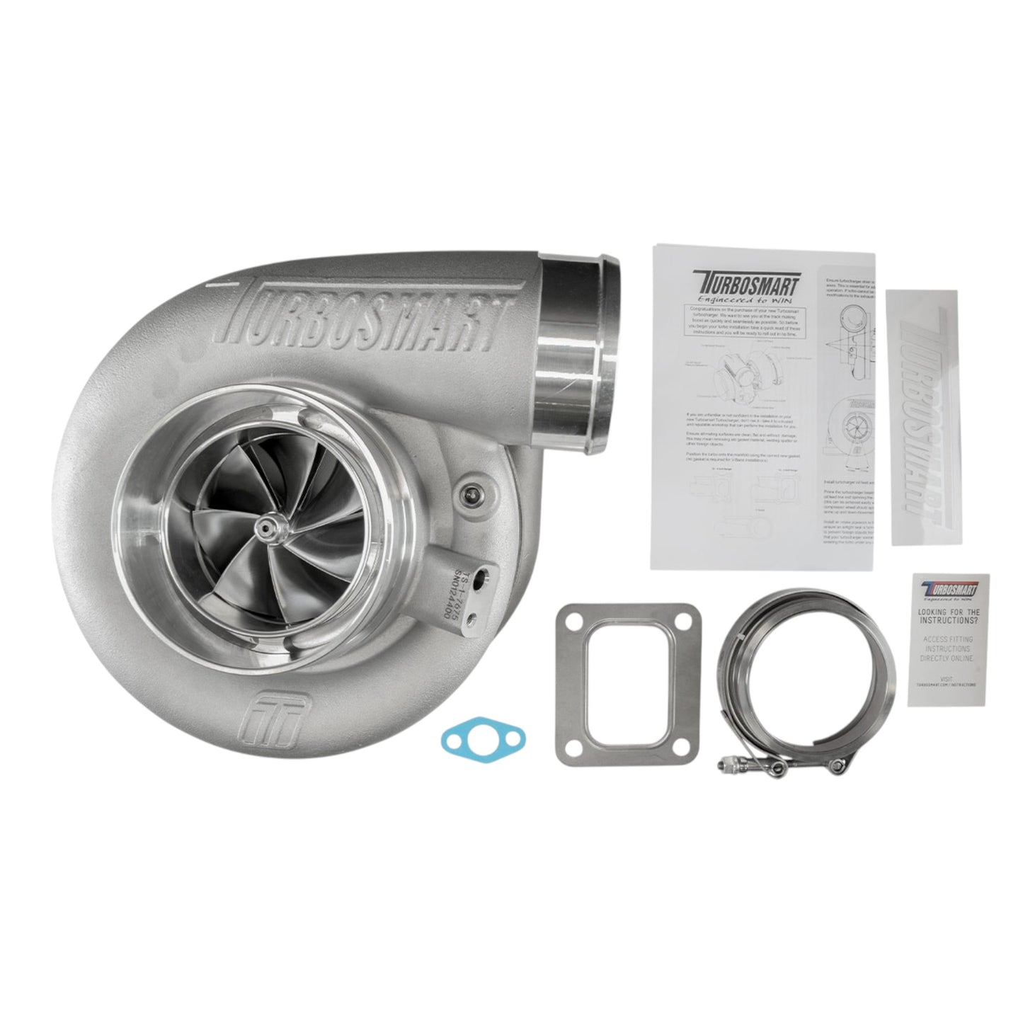 TS-1 Performance Turbocharger 7675 T4 0.96AR Externally Wastegated