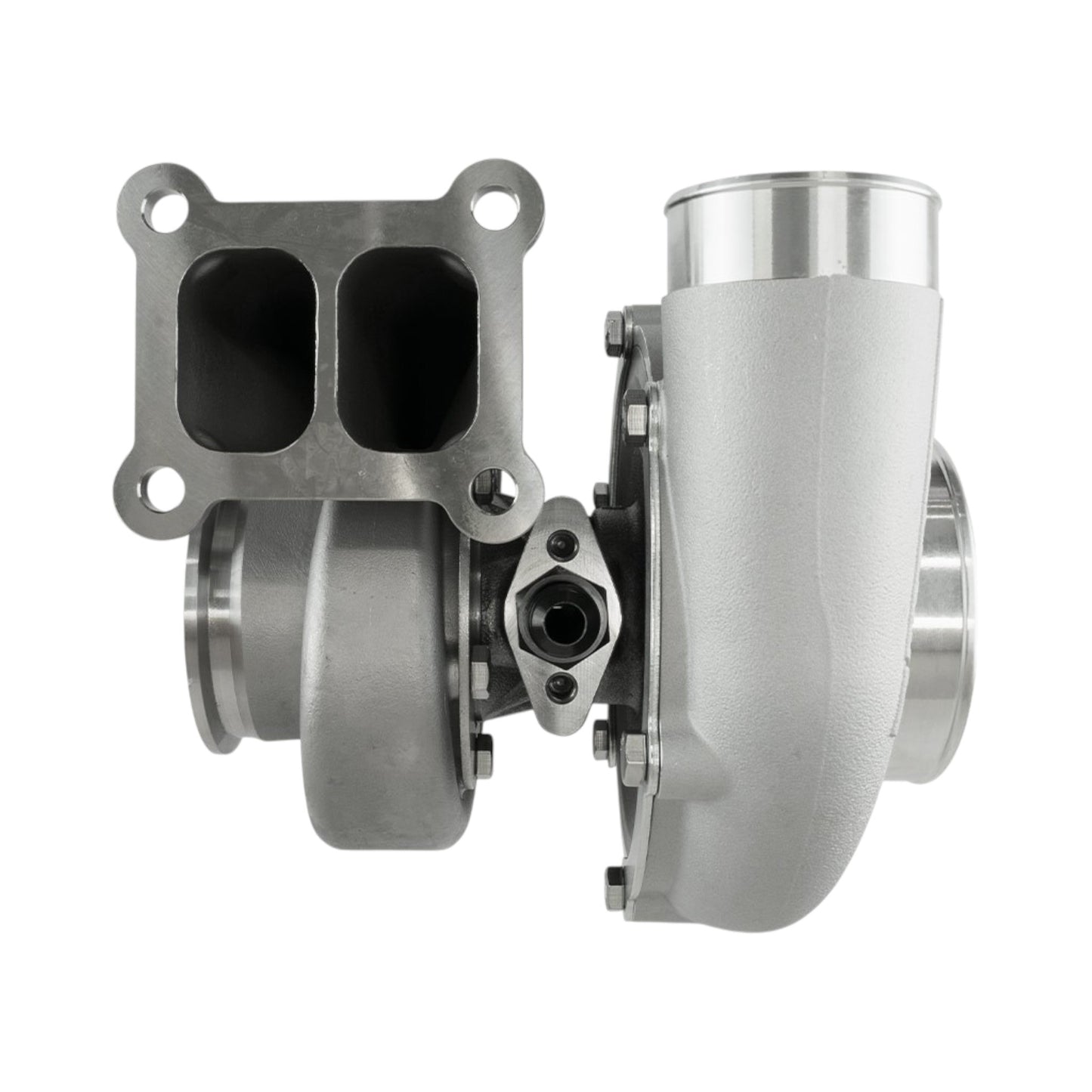 TS-1 Turbocharger 6466 T4 Divided 0.84AR Externally Wastegated
