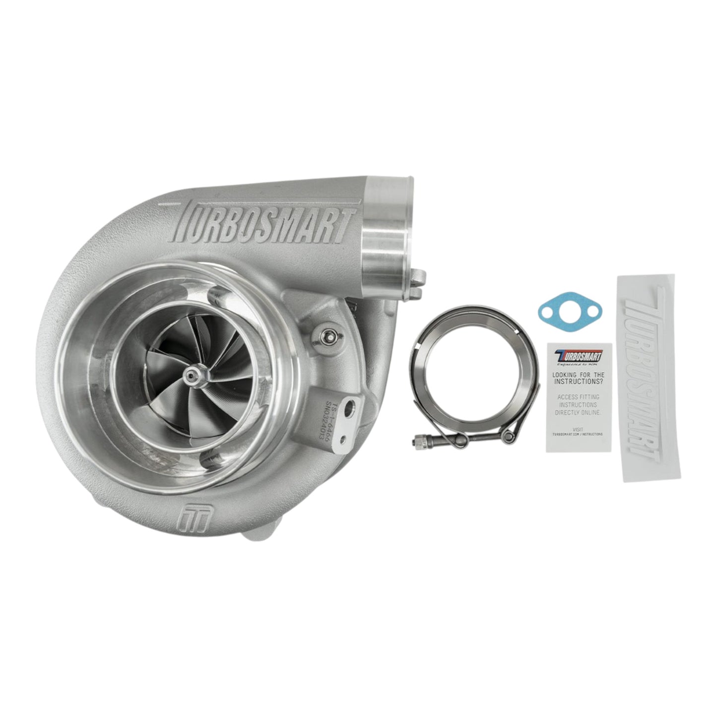 TS-1 Turbocharger 6466 T4 Divided 0.84AR Externally Wastegated