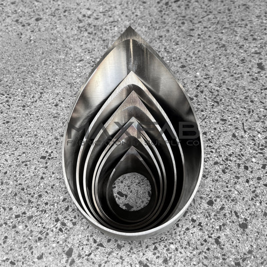 Teardrop Exhaust Tips
