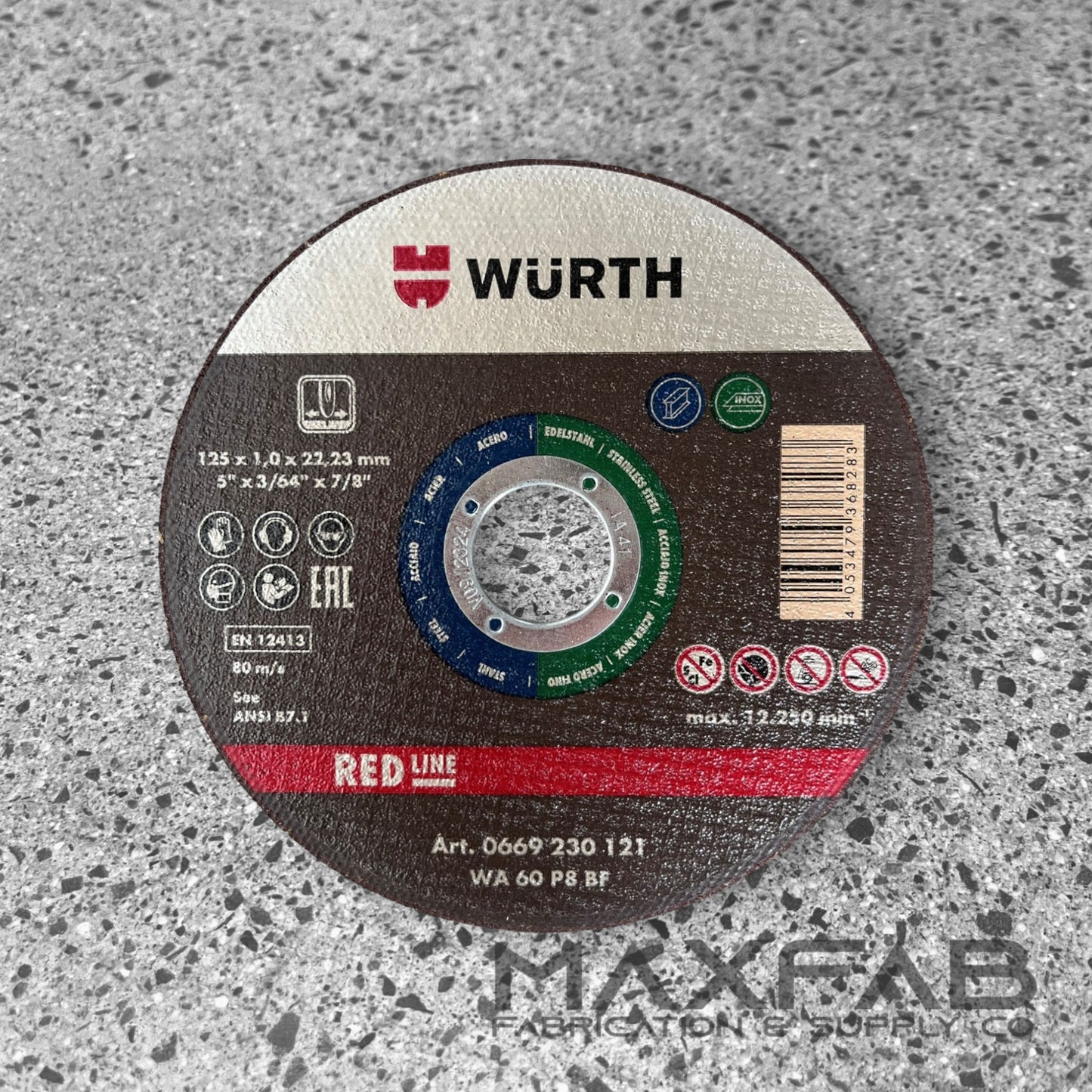 125x1mm Cutting Disc - 10 Pack