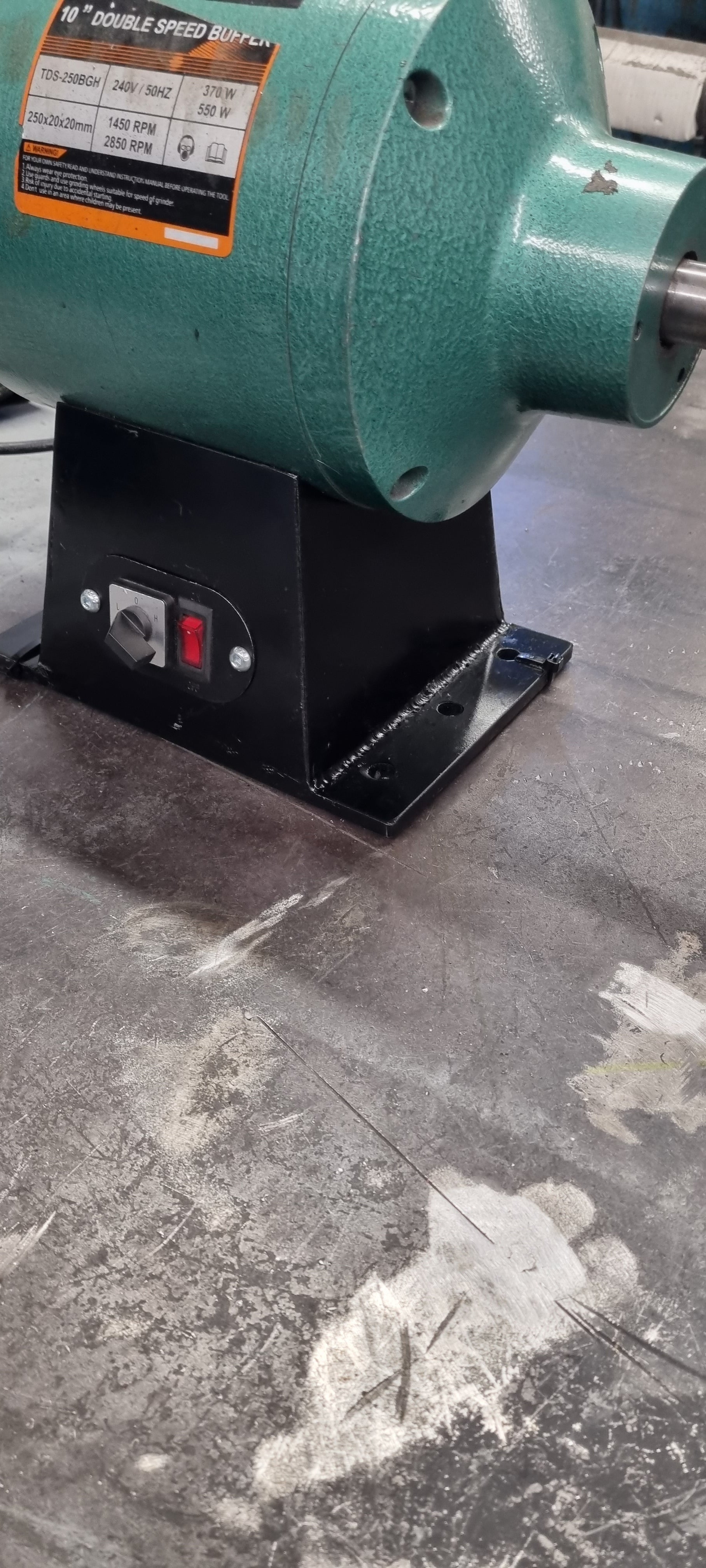 Grinder Base – Maxfab - Fabrication & Supply Co.