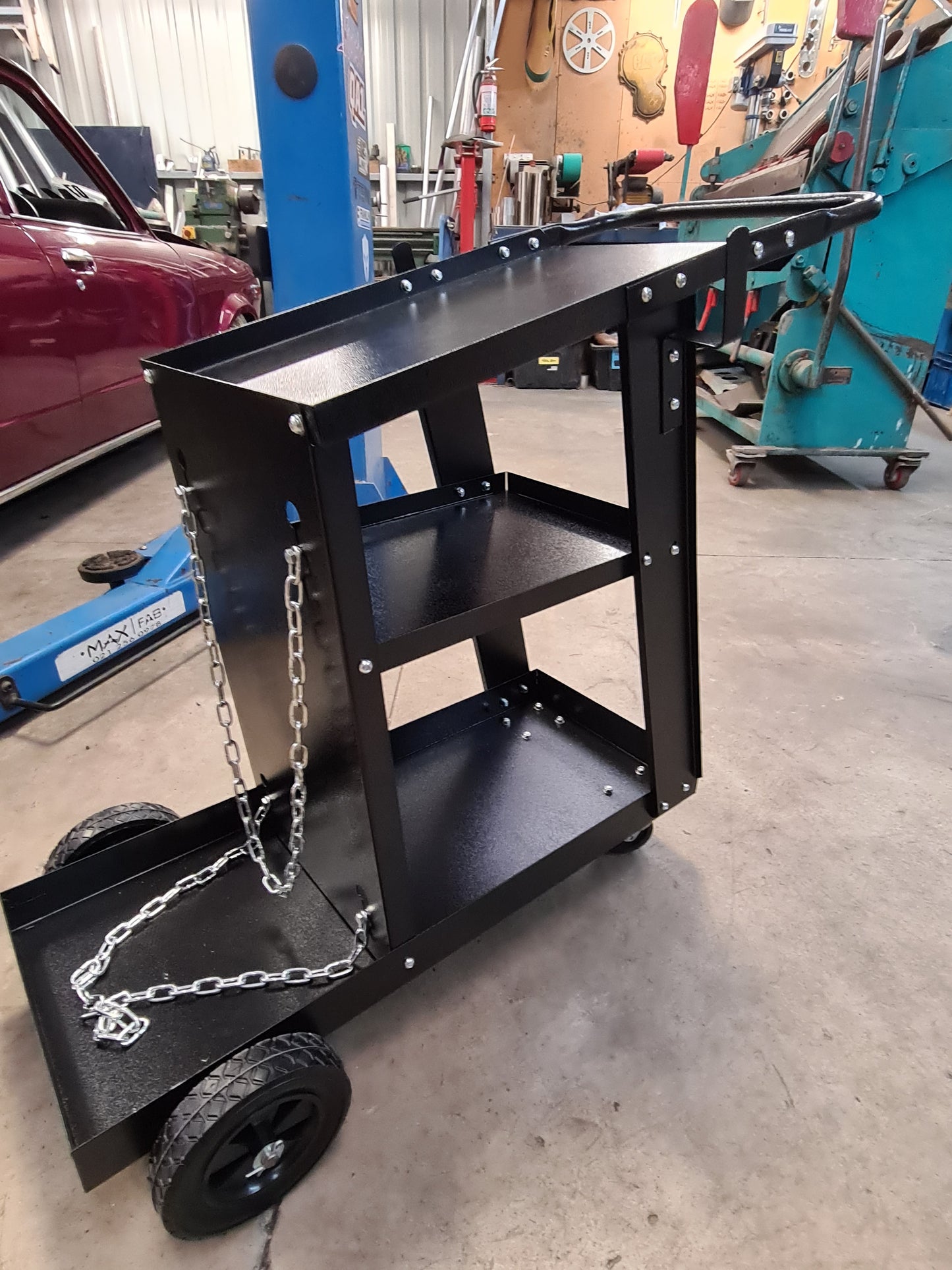 Welding trolley